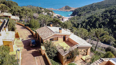 Maison mitoyenne avec vue sur la mer à Sa Tuna, Begur