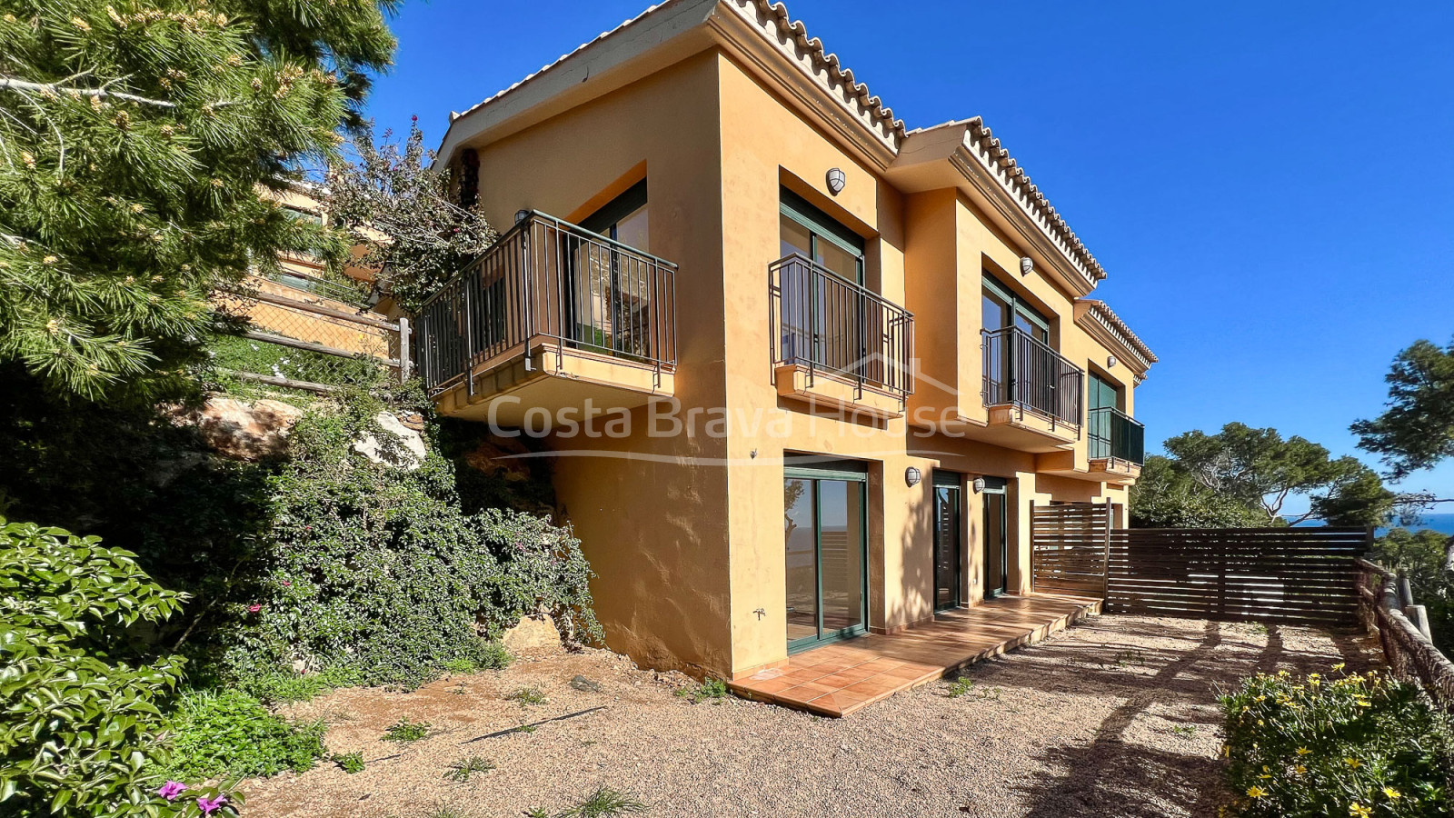 Maison mitoyenne avec vue sur la mer à Sa Tuna, Begur