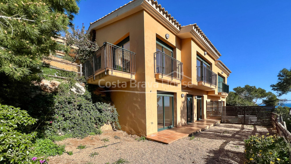 Maison mitoyenne avec vue sur la mer à Sa Tuna, Begur