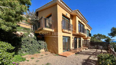 Maison mitoyenne avec vue sur la mer à Sa Tuna, Begur