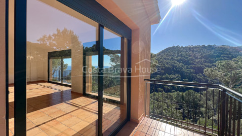 Maison mitoyenne avec vue sur la mer à Sa Tuna, Begur