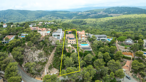Casa con vistas al mar y piscina en Aiguablava