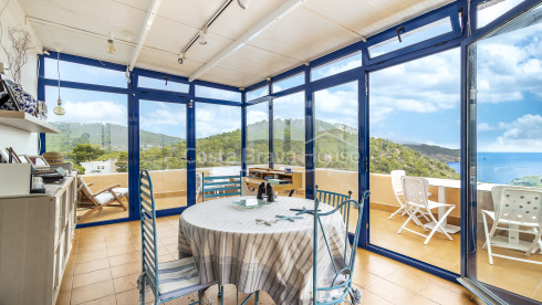 Maison avec vue sur la mer et piscine à Aiguablava