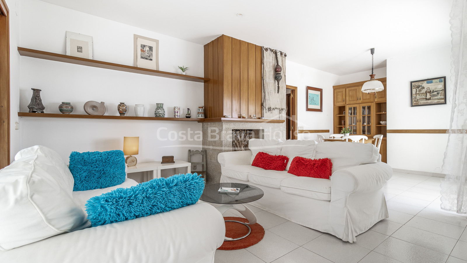 Casa al costat de la platja Port Bo amb vistes al mar