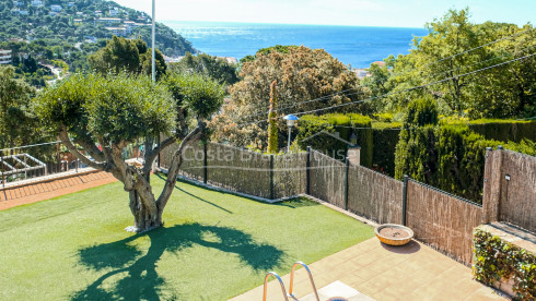 Villa en Llafranc con vistas al mar y piscina privada