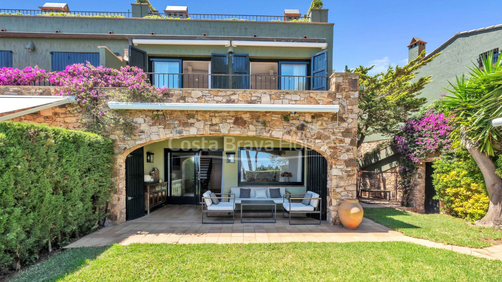 Casa con vistas al mar en complejo exclusivo de Llafranc