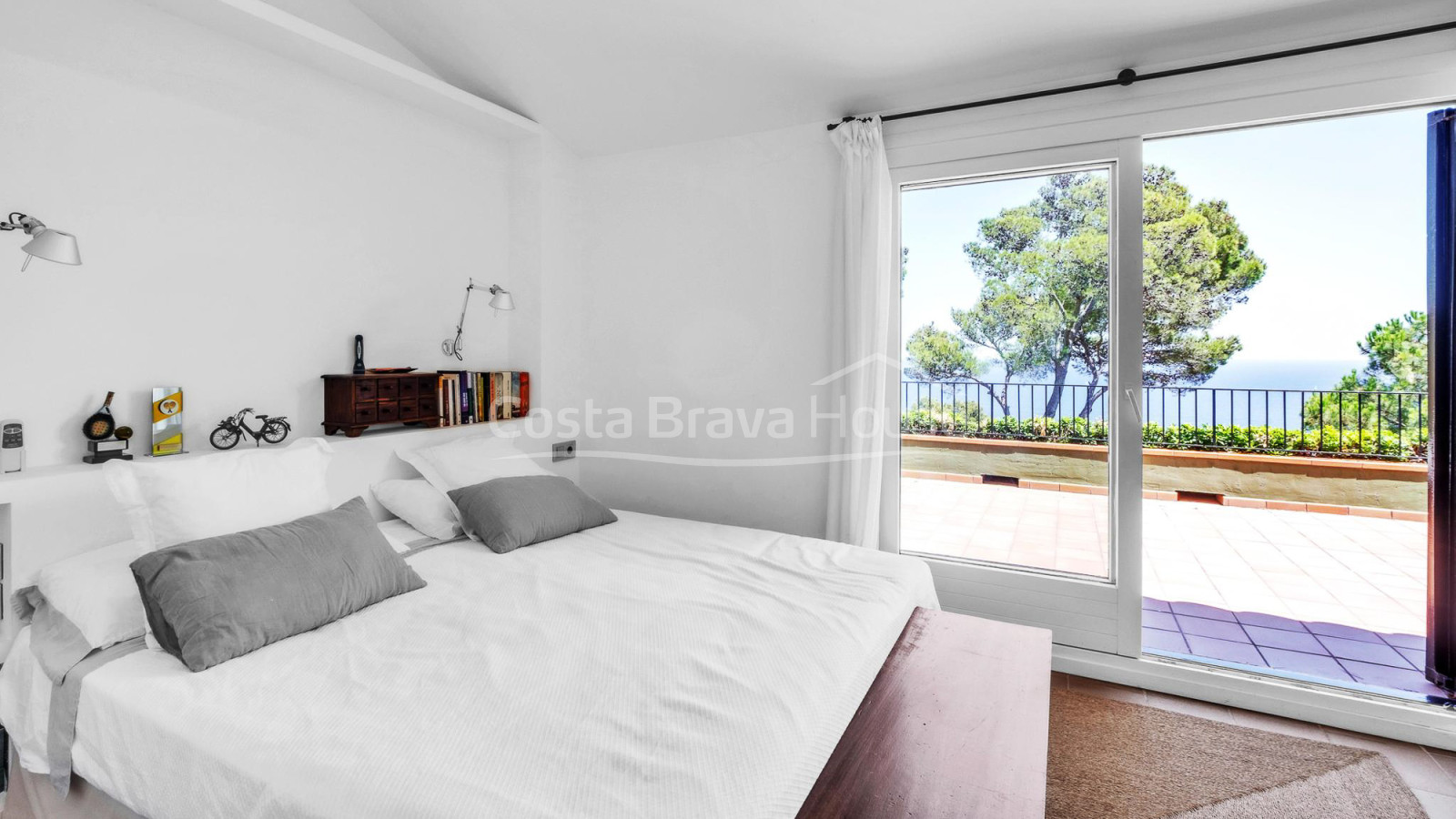 Casa con vistas al mar en complejo exclusivo de Llafranc