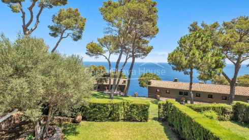 Casa con vistas al mar en complejo exclusivo de Llafranc
