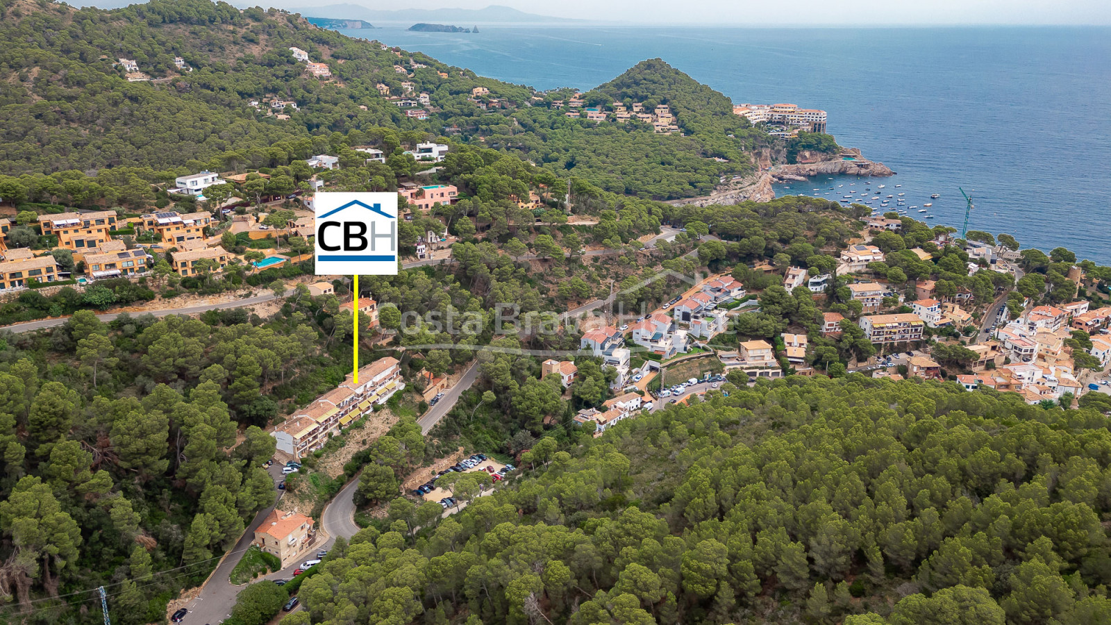Dúplex con vista mar y terrazas en Sa Tuna, Begur