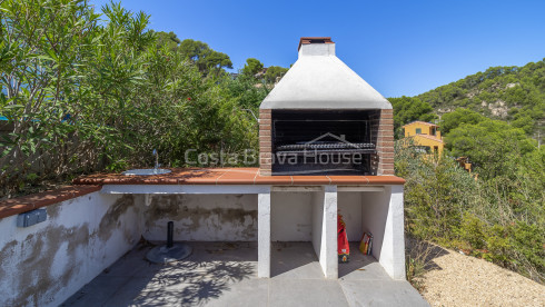 Villa vistas mar Begur Aiguablava licencia turística