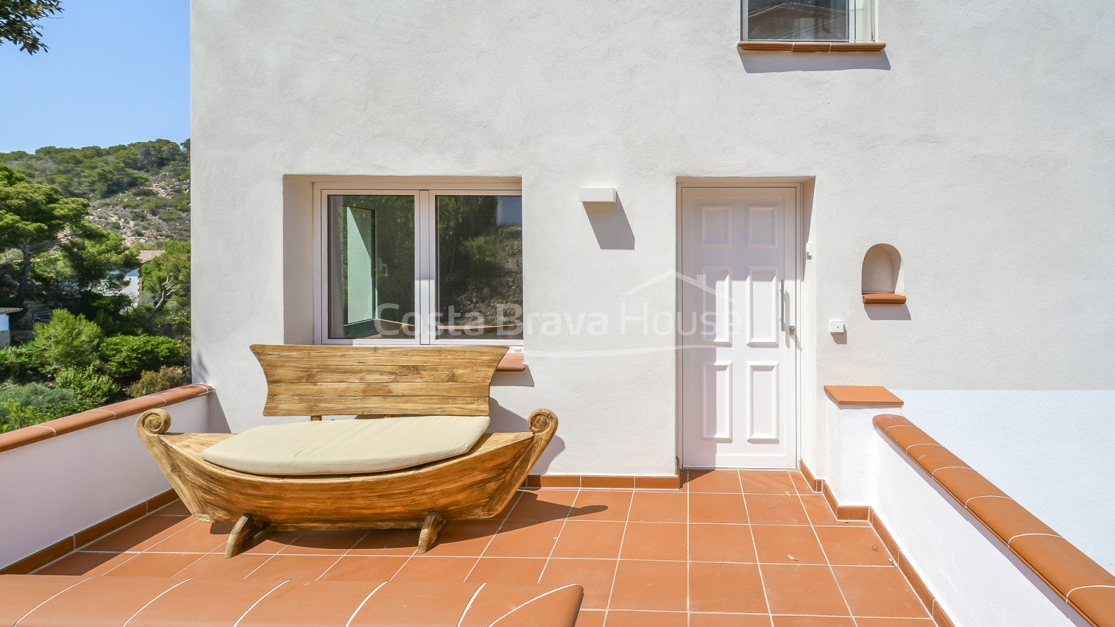 Villa vistas mar Begur Aiguablava licencia turística