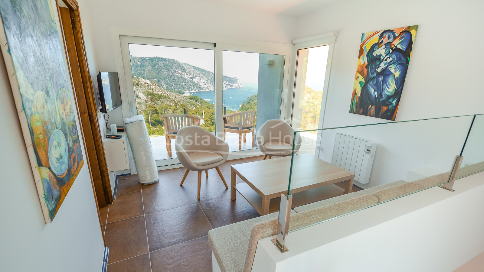 Villa vistas mar Begur Aiguablava licencia turística