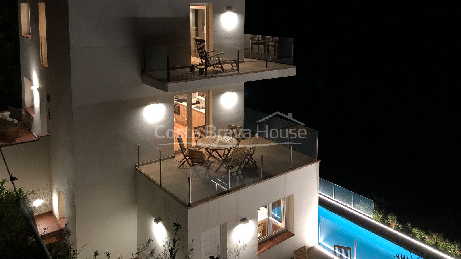 Villa vistas mar Begur Aiguablava licencia turística