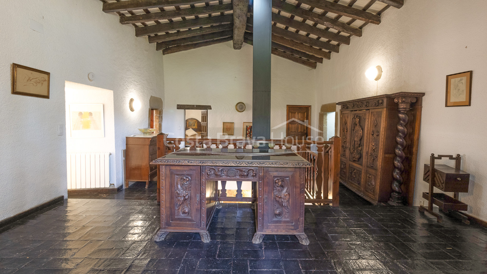 Historisch landhuis (masia) te koop in Llagostera, tussen Girona en de Costa Brava