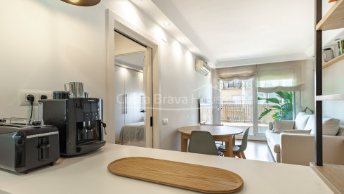 Ático en venta amueblado con terraza y vistas en Sant Cugat