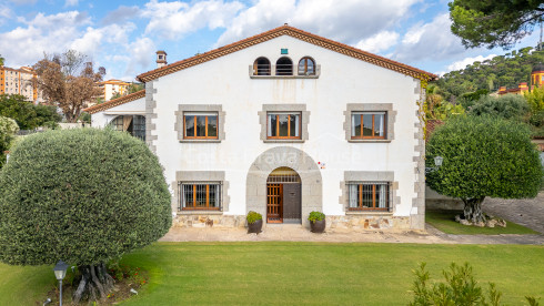 Maison de maître méditerranéenne à vendre à Sant Andreu de Llavaneres