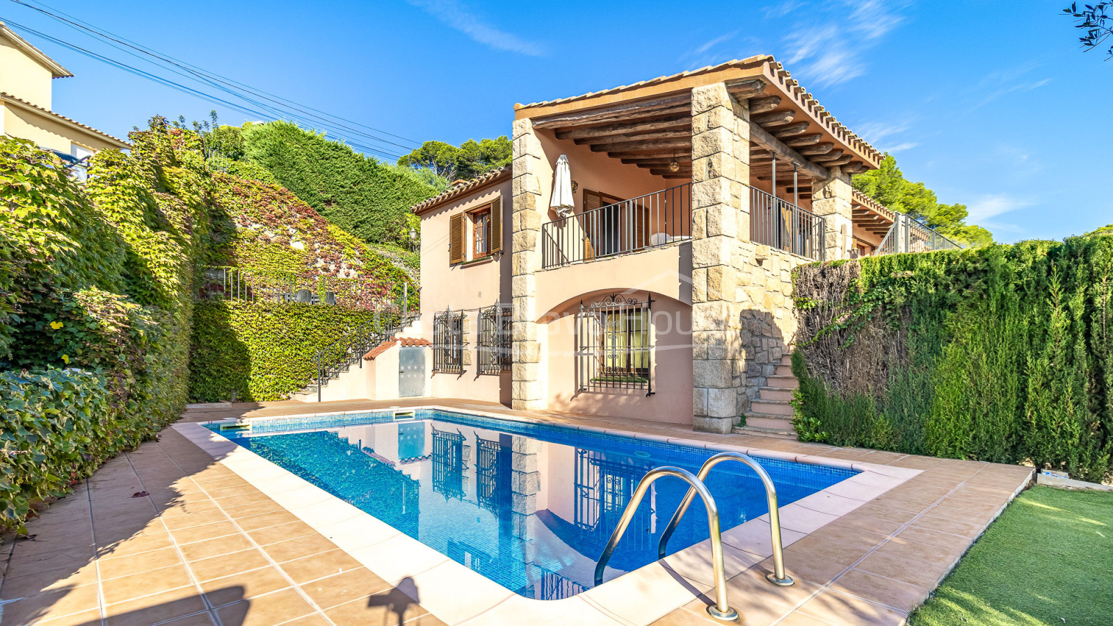Villa en Llafranc con vistas al mar y piscina privada