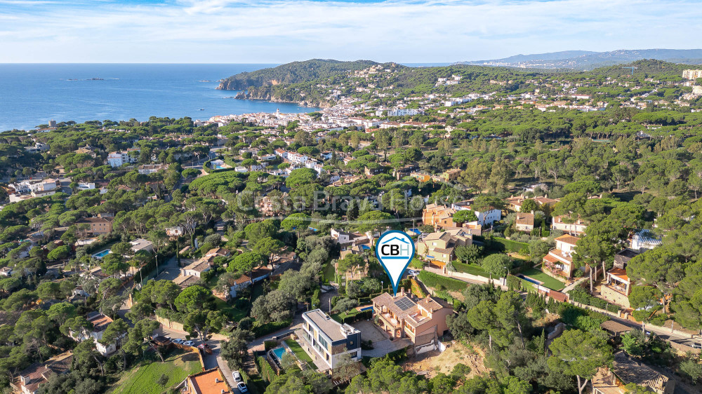 Villa à Llafranc avec vue sur la mer et piscine privée