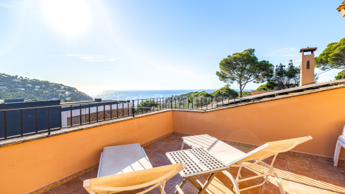 Villa en Llafranc con vistas al mar y piscina privada