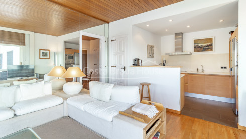 Apartamento en venta en cap sa sal begur vistas al mar