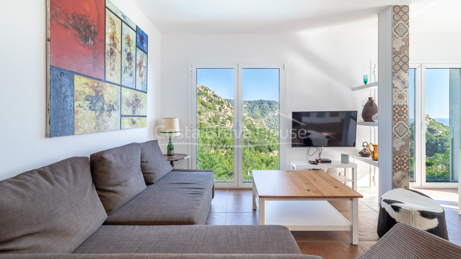 Villa vistes mar Begur Aiguablava llicència turística