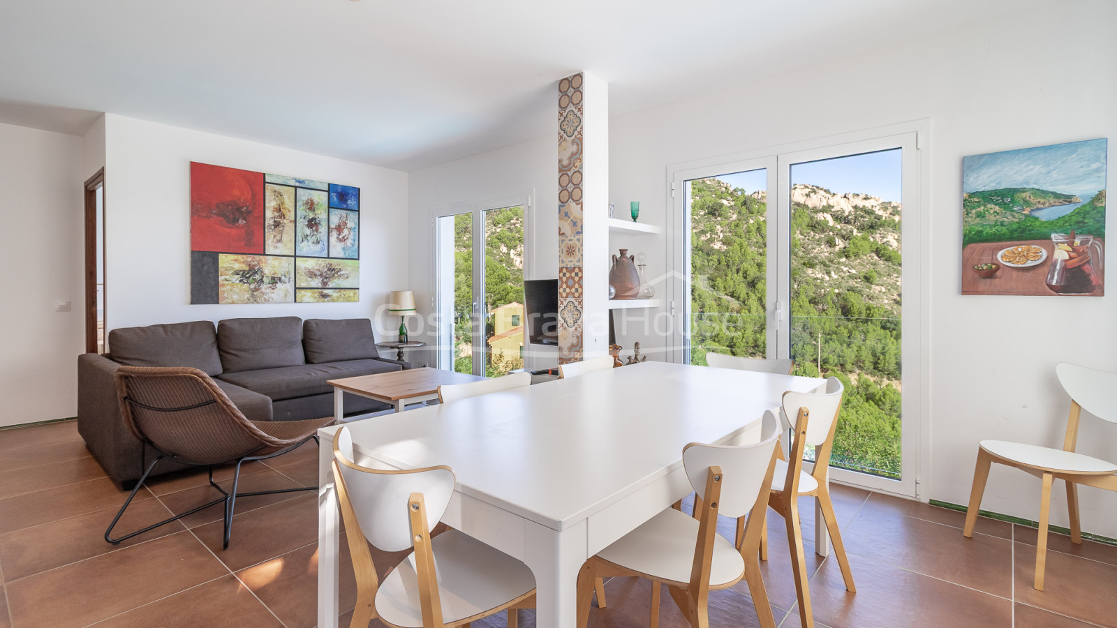 Villa with sea views Begur Aiguablava tourist license