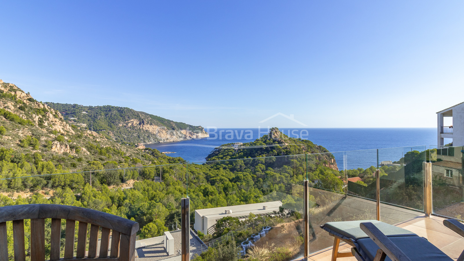 Villa avec vue sur la mer Licence touristique Begur Aiguablava