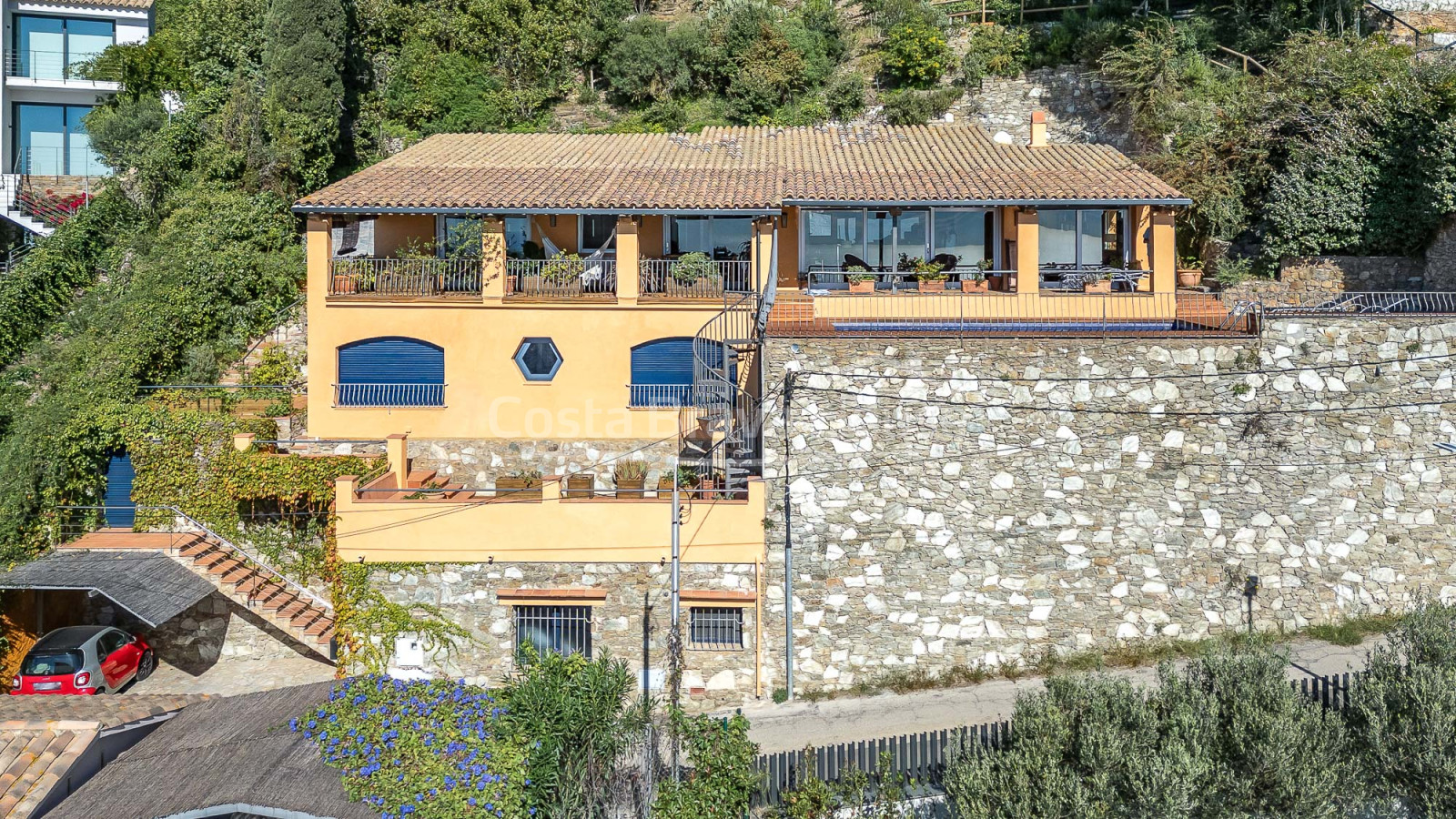Casa de luxe amb vistes al mar i piscina en venda a Aiguablava, Begur