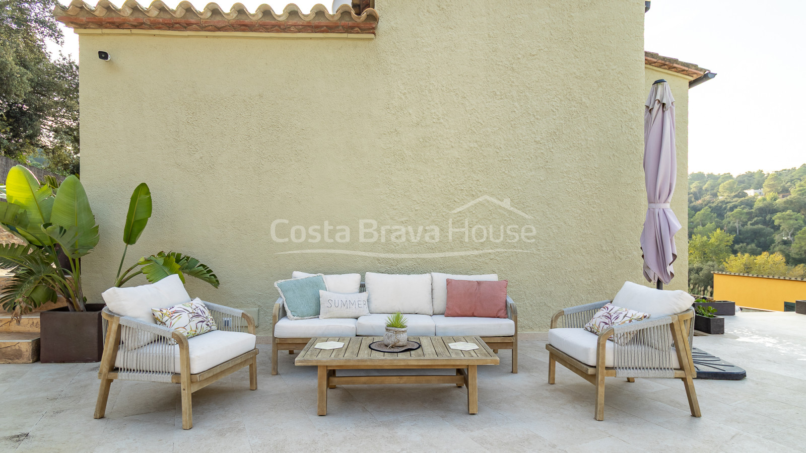 Casa con piscina climatizada y jardín en Begur Residencial