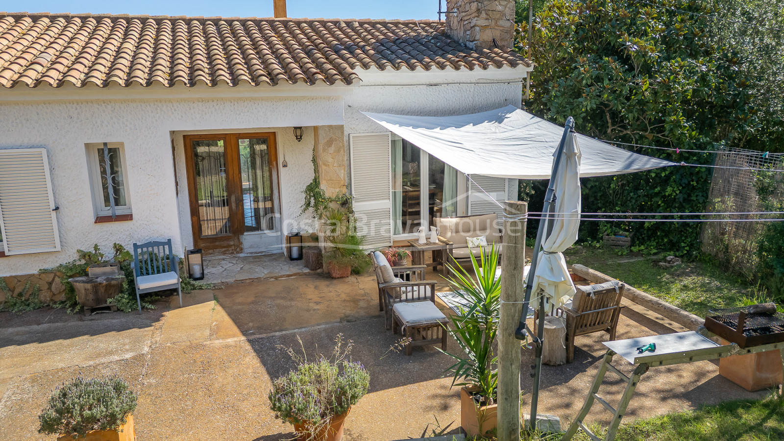 casa mediterránea con vistas al mar en venta en Begur Sa Tuna