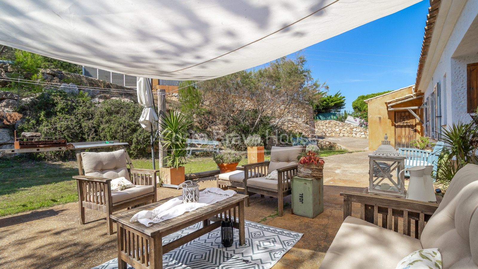 casa mediterránea con vistas al mar en venta en Begur Sa Tuna