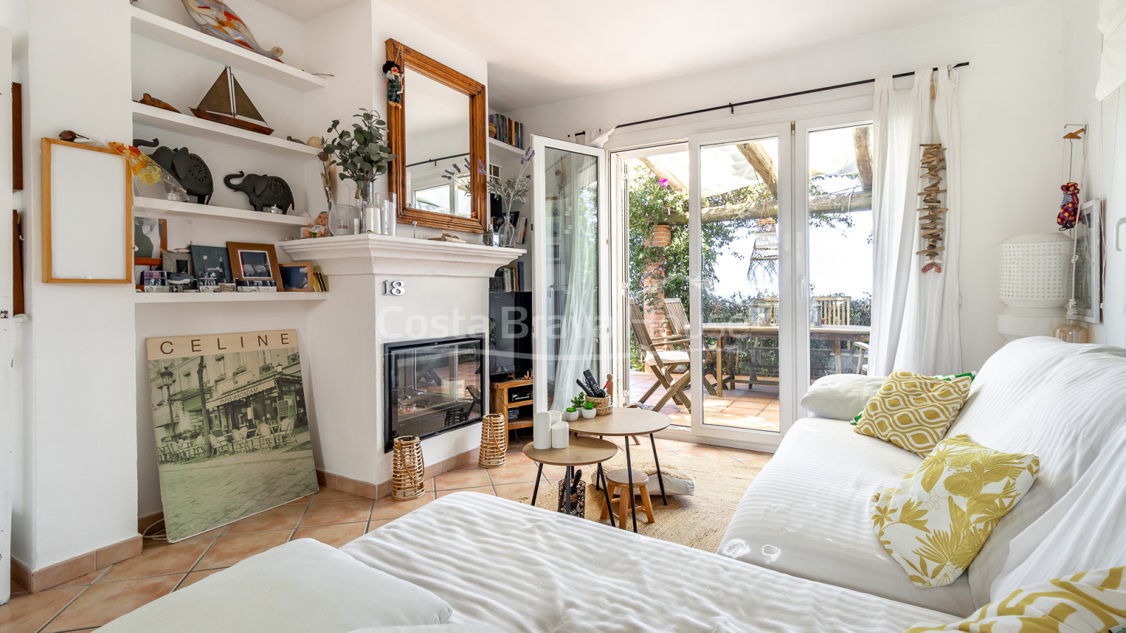 maison méditerranéenne avec vue sur mer à vendre à Begur Sa Tuna