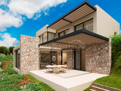 Villa contemporánea con vistas al mar y piscina en venta en Sa Riera, Begur