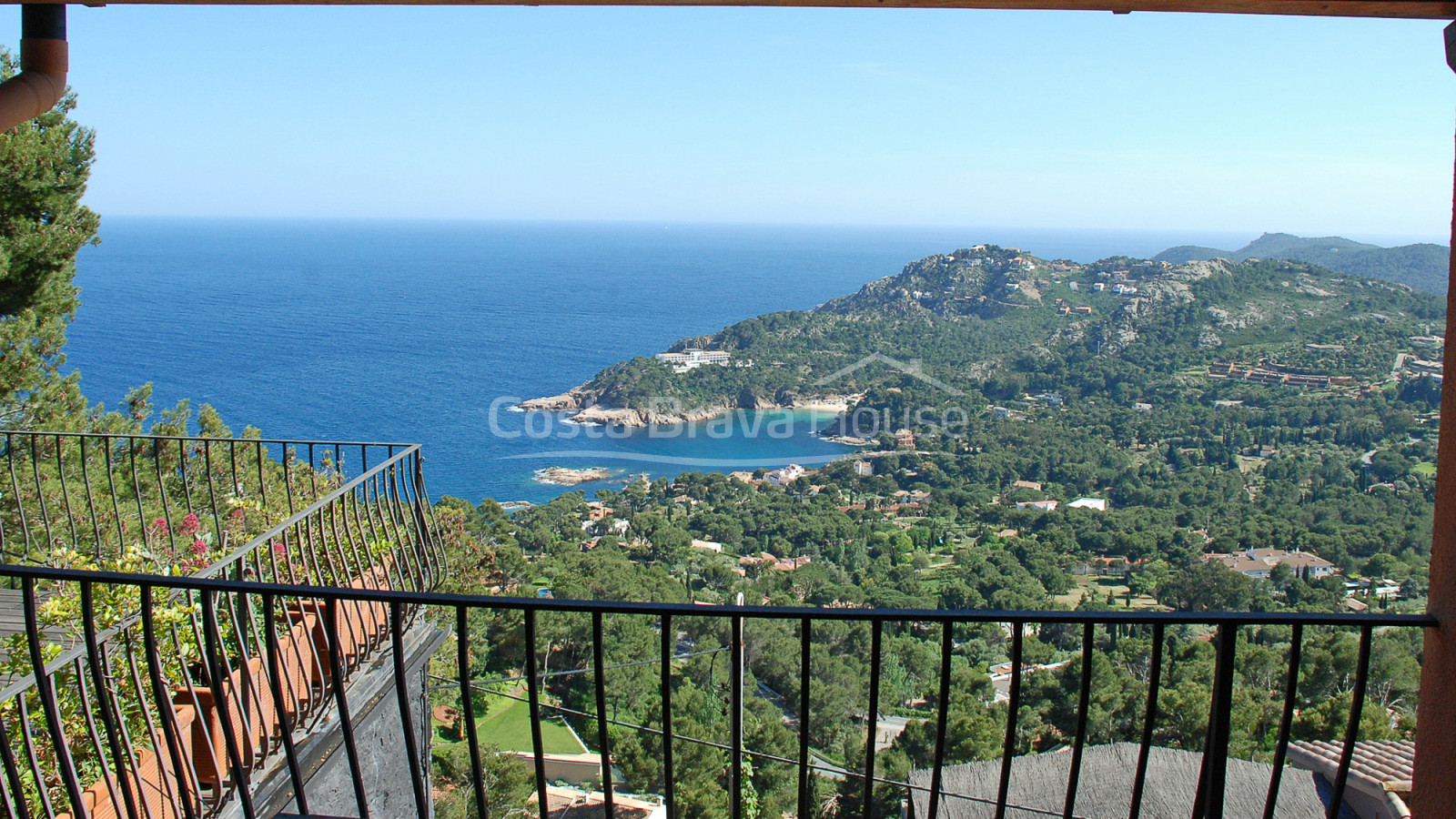 Maison de luxe avec vue mer et piscine à vendre à Aiguablava, Begur