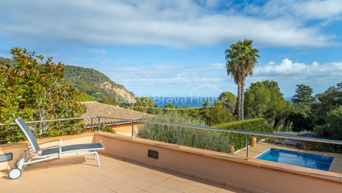 Mediterranean house with pool and sea views in Aiguablava Begur