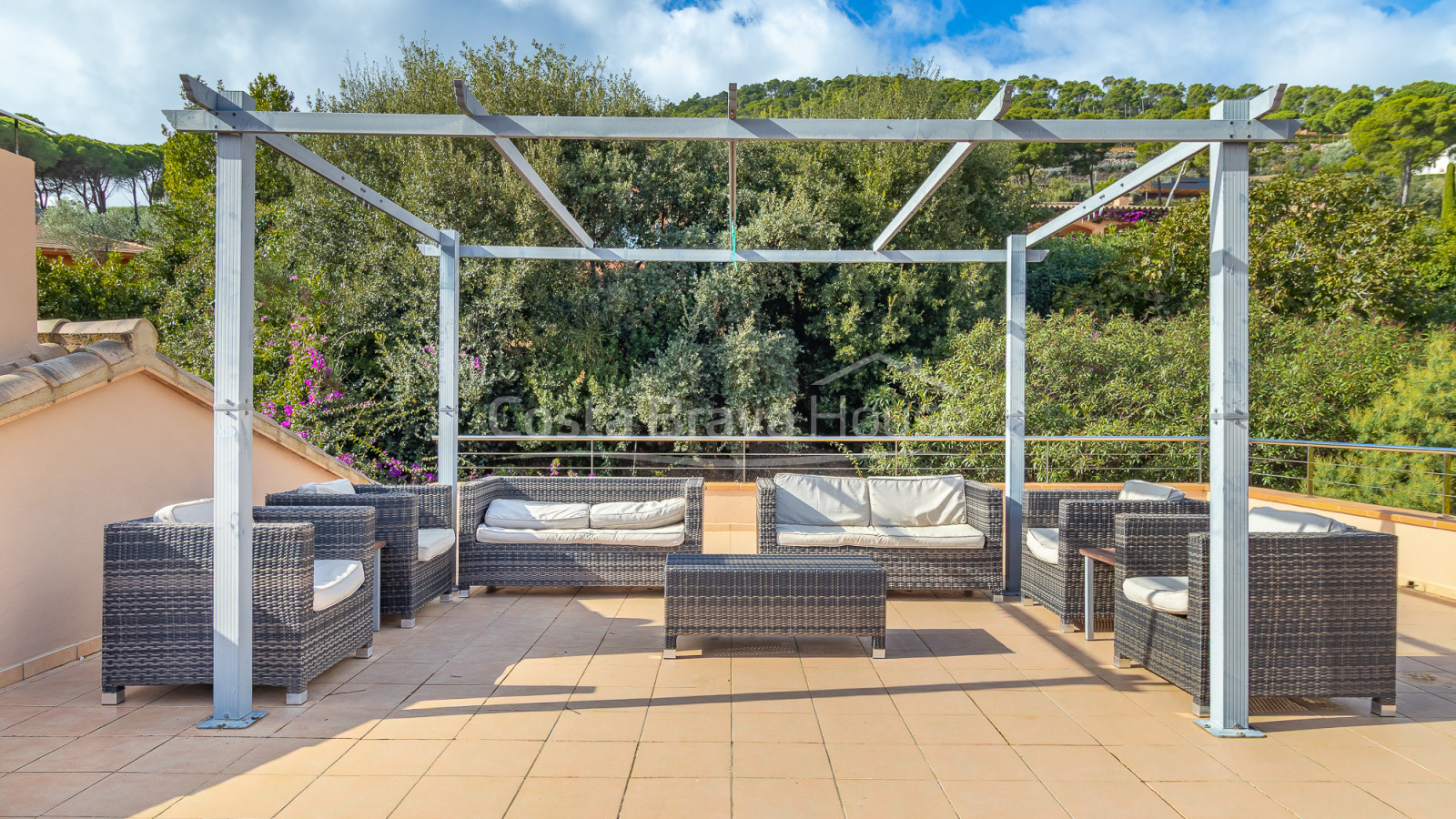 Maison méditerranéenne avec piscine et vue sur la mer à Aiguablava Begur