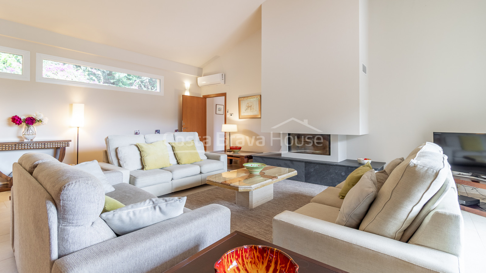 Maison méditerranéenne avec piscine et vue sur la mer à Aiguablava Begur