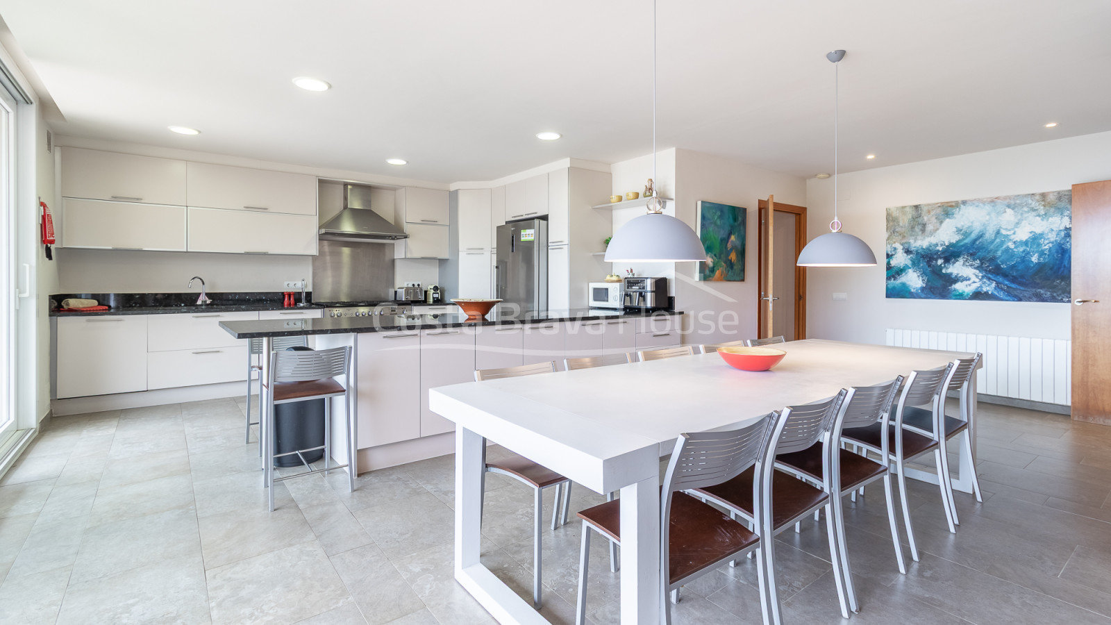 Maison méditerranéenne avec piscine et vue sur la mer à Aiguablava Begur
