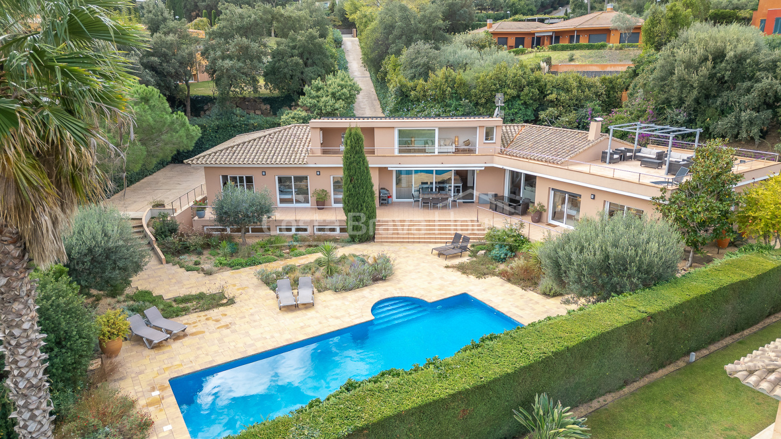 Mediterranean house with pool and sea views in Aiguablava Begur