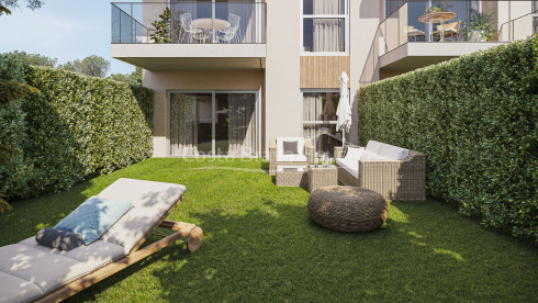 Nieuwbouwappartement te koop vlak bij het strand van La Fosca, Palamós, met gemeenschappelijk zwembad