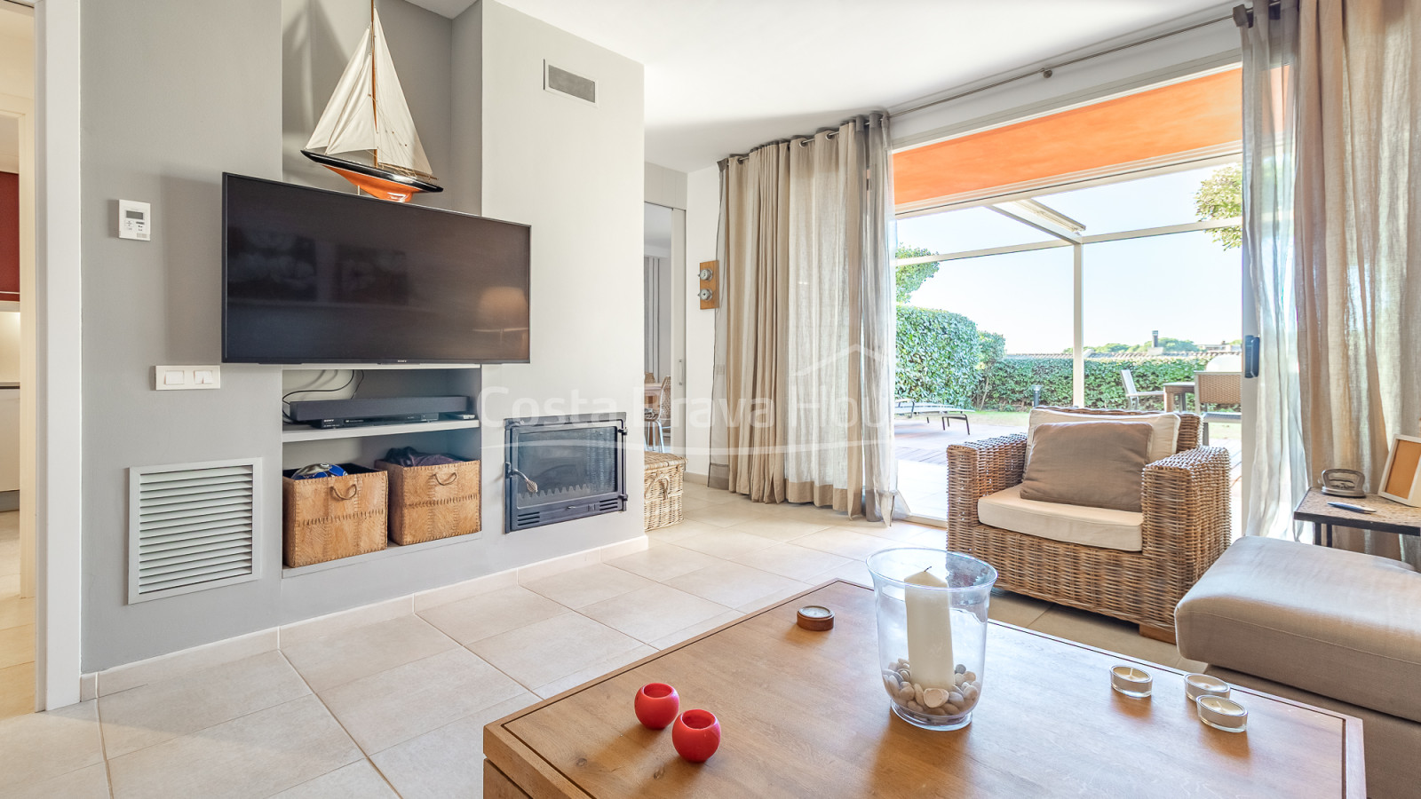 Casa con jardín privado en venta en Llafranc a 300 mtr de la playa