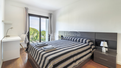 Contemporary house in Sa Riera with sea views, stepped terraces and private pool