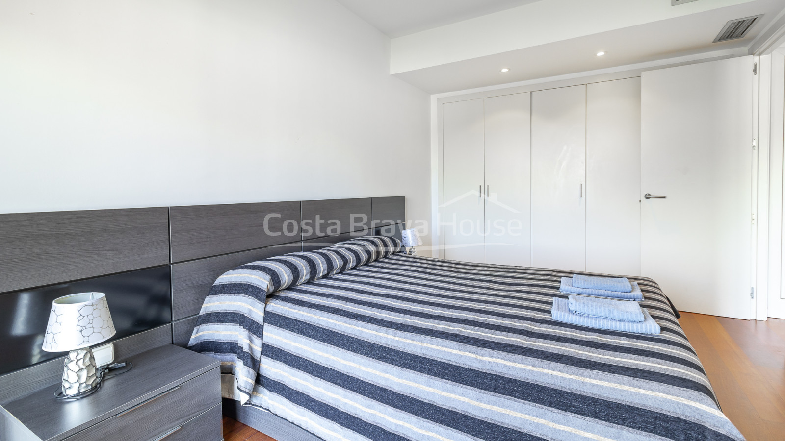 Contemporary house in Sa Riera with sea views, stepped terraces and private pool