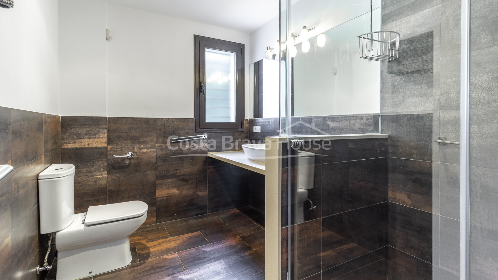 Contemporary house in Sa Riera with sea views, stepped terraces and private pool