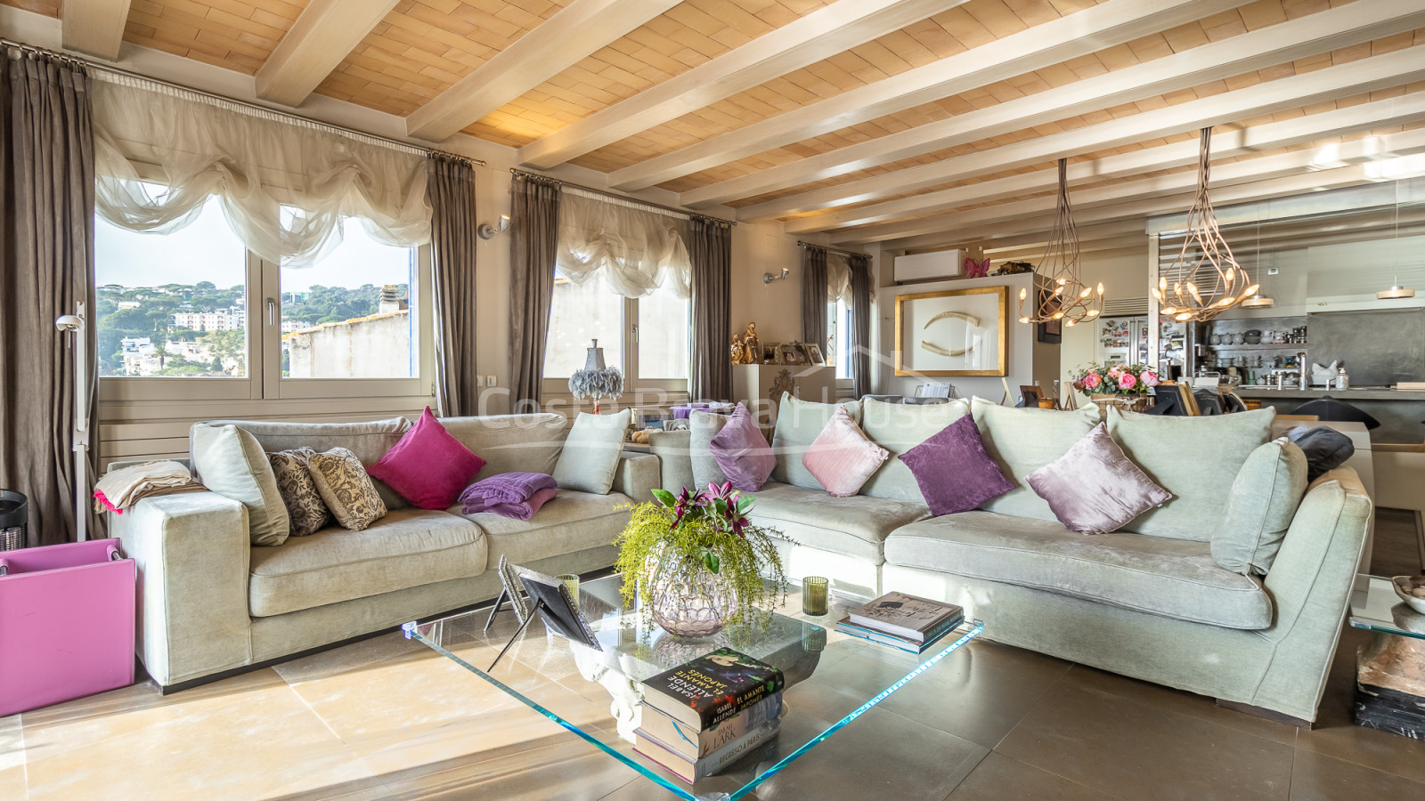 Gerenoveerd appartement aan zee in Calella de Palafrugell met terras en zeezicht
