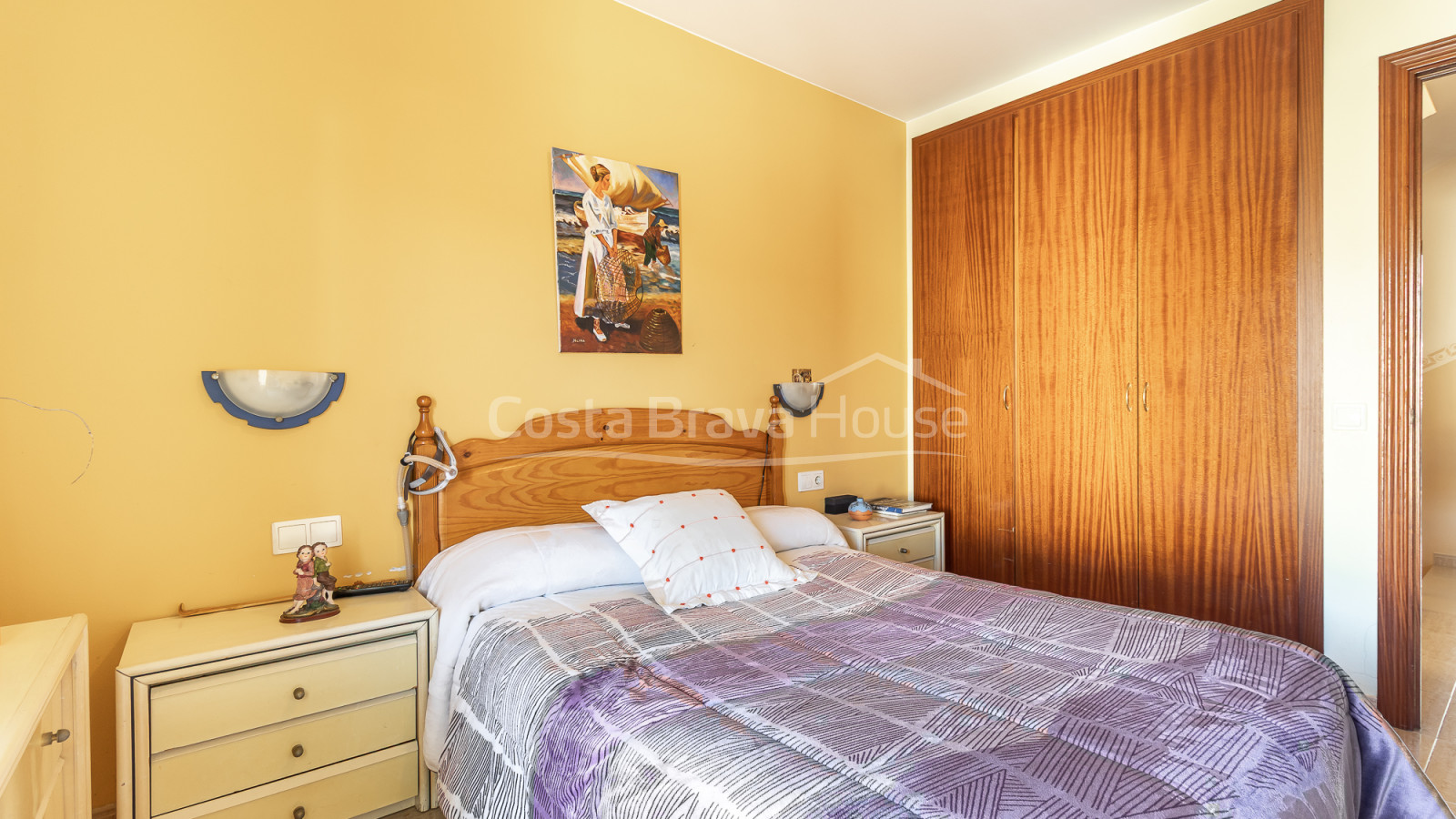 Terraced house in Palafrugell with private garden, outdoor terraces, loft with solarium and double garage