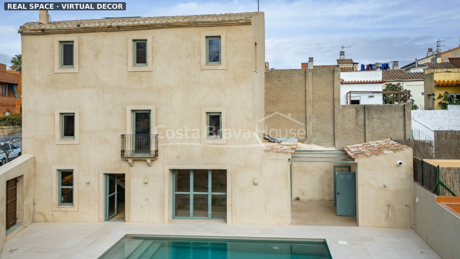 Maison de village à Palafrugell avec piscine et jardin