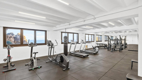 Seafront apartment with private terrace in the Cap Sa Sal complex