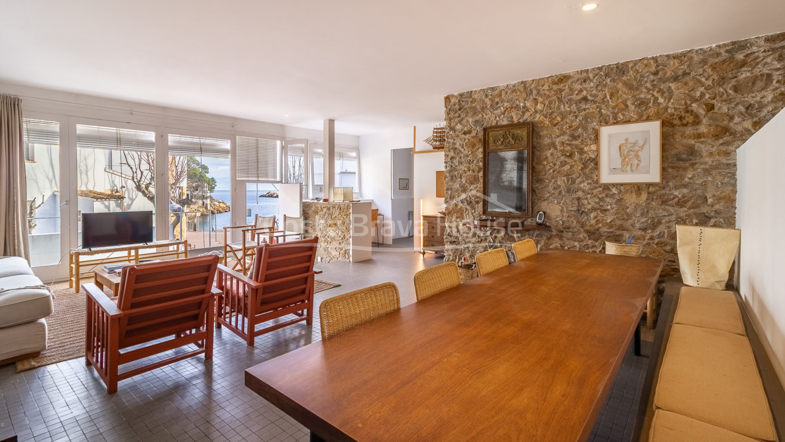 Casa en venda a Sa Tuna, Begur, primera línia de mar amb terrassa i garatge