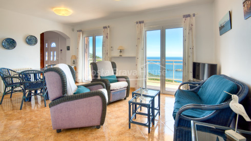 Villa avec piscine et terrasses avec vue sur la mer sur la crique de Sa Tuna, Begur